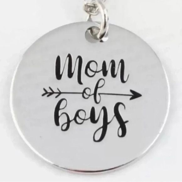 NEW Mom of Boys Necklace - Picture 1 of 3